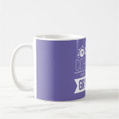 Ik corrigeer je grammeer koffie mok. koffiemok (Links)