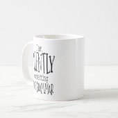 Ik corrigeer je Mok met koffie (Voorkant links)