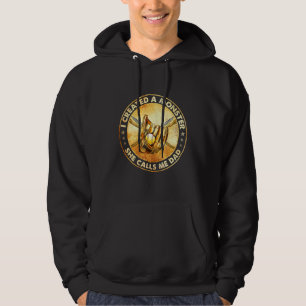 Ik Creëer een monster dat ze me papa trots Softbal Hoodie