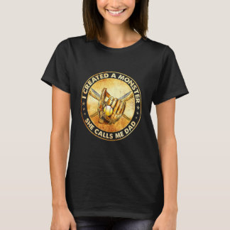 Ik Creëer een monster dat ze me papa trots Softbal T-shirt