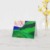 Ik Creëer, wenskaart door Teken Easton Kaart (Gele Bloem)