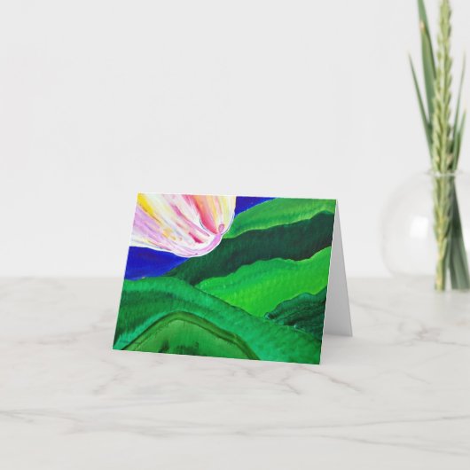 Ik Creëer, wenskaart door Teken Easton Kaart (Voorkant)