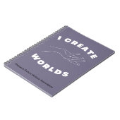 Ik Creëer Werelden Notitieboek (Linkerzijde)