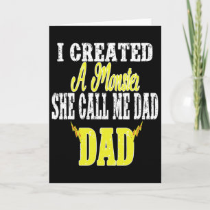 Ik Creëerde Een Monster Ze Noemt Me Papa Zachte Co Kaart