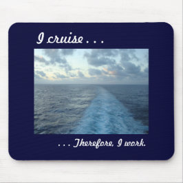 Ik cruise, dus Blue Muismat