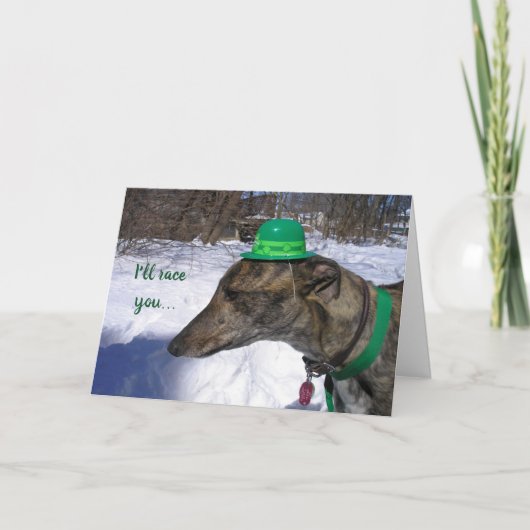 "Ik daag je uit!" kaart (Voorkant)