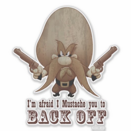 Ik daag je uit. sticker (Voorkant)