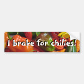 Ik daag voor Chilies! Bumpersticker (Voorkant)