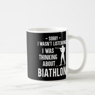 Ik dacht aan biathlon - skiën schieten Bi Koffiemok
