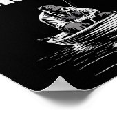 Ik dacht aan de Vissende visser Poster (Hoek)