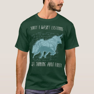 Ik dacht aan de voormalige aandelenmarkt t-shirt