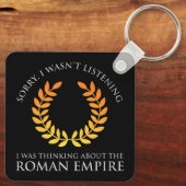 Ik dacht aan het Romeinse Rijk Sleutelhanger (Achterkant)