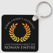 Ik dacht aan het Romeinse Rijk Sleutelhanger (Achterkant)