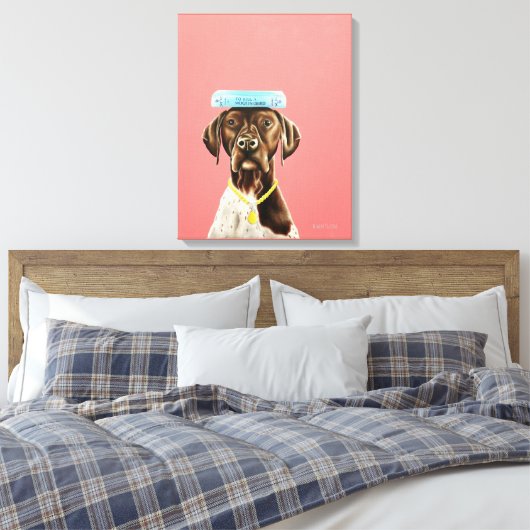 Ik dacht dat dit een handleiding was canvas afdruk (Insitu (Slaapkamer))