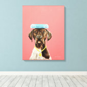 Ik dacht dat dit een handleiding was canvas afdruk (Insitu (Houten vloer))