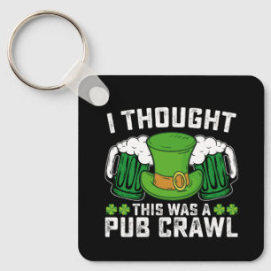 Ik dacht dat dit een kroegentocht was op St. Patri Sleutelhanger