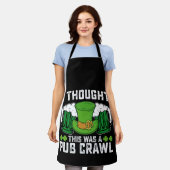 Ik dacht dat dit een kroegentocht was St. Patrick' Schort (Gedragen)