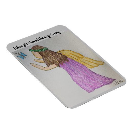 Ik dacht dat ik de Angels Sing hoorde. Magneet (Rechterzijde)