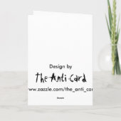 Ik dacht dat ik deze kaart al het werk zou laten d (Achterkant)