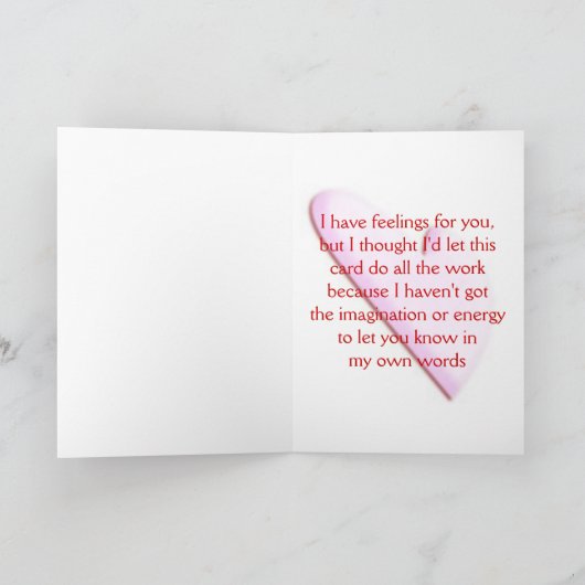 Ik dacht dat ik deze kaart al het werk zou laten d (Binnen)