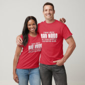 Ik dacht dat ik in een slechte stemming was. t-shirt (Unisex)