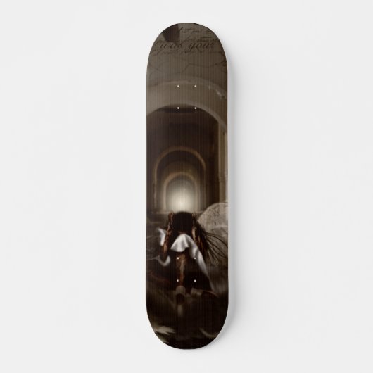Ik dacht dat ik jouw engel was persoonlijk skateboard (Voorkant)