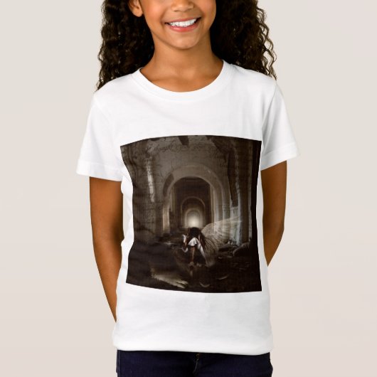 Ik dacht dat ik jouw engel was t-shirt (Voorkant)