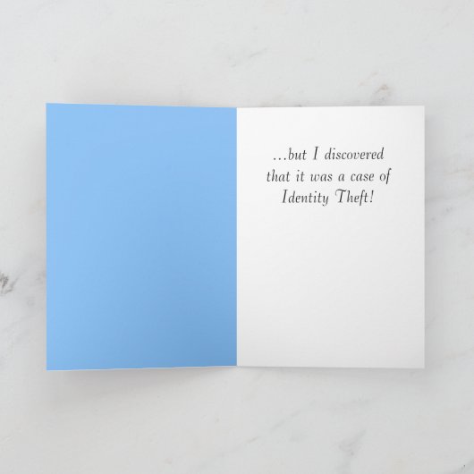 "Ik dacht dat ik prins Charming trouwde, maar..." Kaart (Binnen)