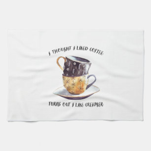Ik dacht dat ik van koffie hield... bleek dat ik v theedoek