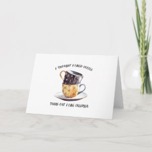 Ik dacht dat ik van koffie hield, maar het blijkt  kaart