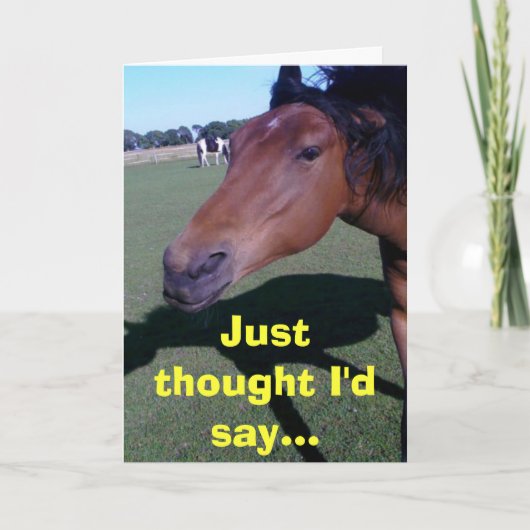 Ik dacht dat ik zou zeggen... kaart (Voorkant)