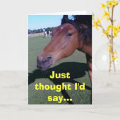 Ik dacht dat ik zou zeggen... kaart (Gele Bloem)