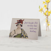 "Ik dacht dat ik zou zien hoe die uitslag geneest" Kaart (Gele Bloem)