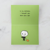 Ik dacht dat je dood was kaart (Binnen)