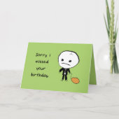 Ik dacht dat je dood was kaart (Voorkant)