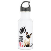 Ik dacht dat je het wist waterfles (Voorkant)