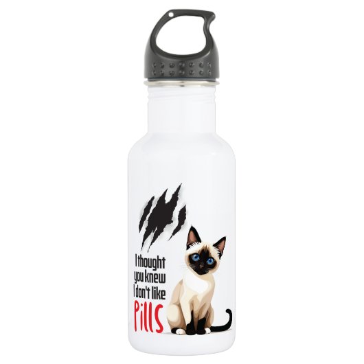 Ik dacht dat je het wist waterfles (Voorkant)