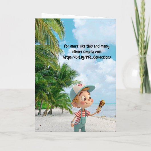 Ik dacht dat je intelligent moest zijn. bedankkaart (Achterkant)