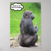 Ik dacht dat je intelligent moest zijn. poster (Voorkant)