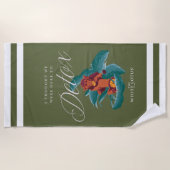 Ik dacht dat we hier waren om te detoxen - de witt strandlaken (Voorkant)