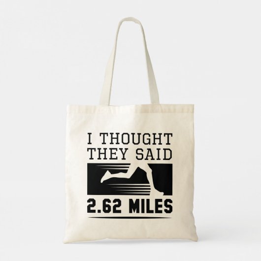 Ik dacht dat ze 2,62 miljoen zeiden tote bag (Achterkant)