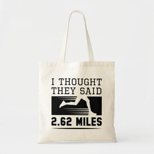 Ik dacht dat ze 2,62 miljoen zeiden tote bag (Voorkant)