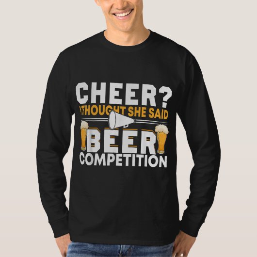 Ik dacht dat ze Beer Comp zei. T-shirt (Voorkant)