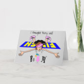 Ik dacht dat ze Rum zeiden - vrouw Kaart (Voorkant)