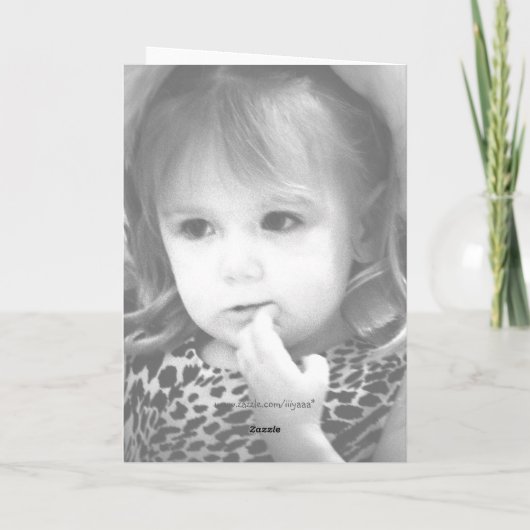 Ik dacht kaart (Achterkant)