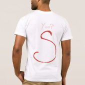 Ik Dance Salsa en ik ben blij.. jij? T-shirt (Achterkant)