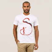 Ik Dance Salsa en ik ben blij.. jij? T-shirt (Voorkant volledig)