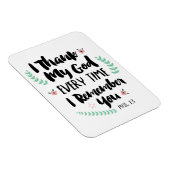 Ik dank God elke keer als ik je magneet herinner (Rechterzijde)