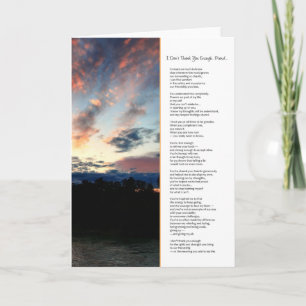 Ik dank je niet genoeg, vriend... bedankkaart