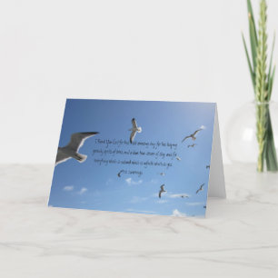 Ik dank jullie God...E.E. Cummings Bedankkaart